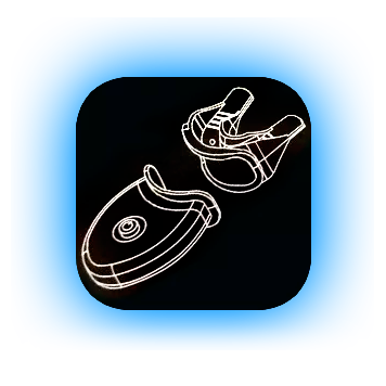 Прикрепите силиконовую капу к прибору Blue Ray